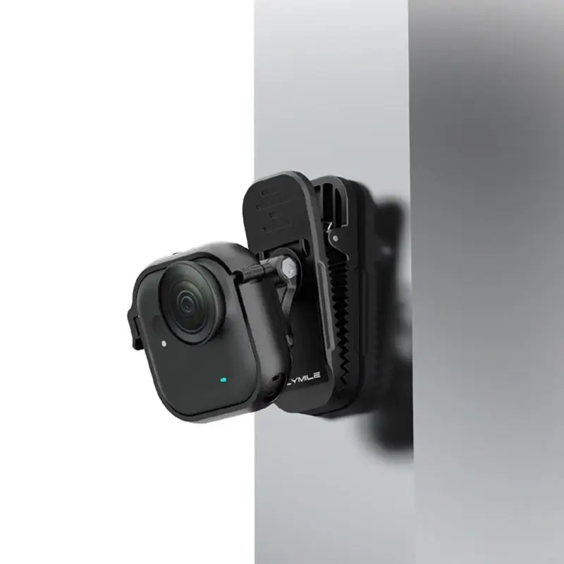 Protective Frame Camera Mount with Base, Wearable Fabric Clamp and Adjustment for Walking and Travel Video 896C