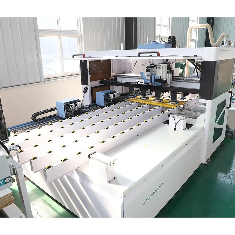 RapDuty-Machine de découpe de meubles entièrement automatique, routeur CNC en bois, proposition de coupe exécutive, ligne de production de panneaux