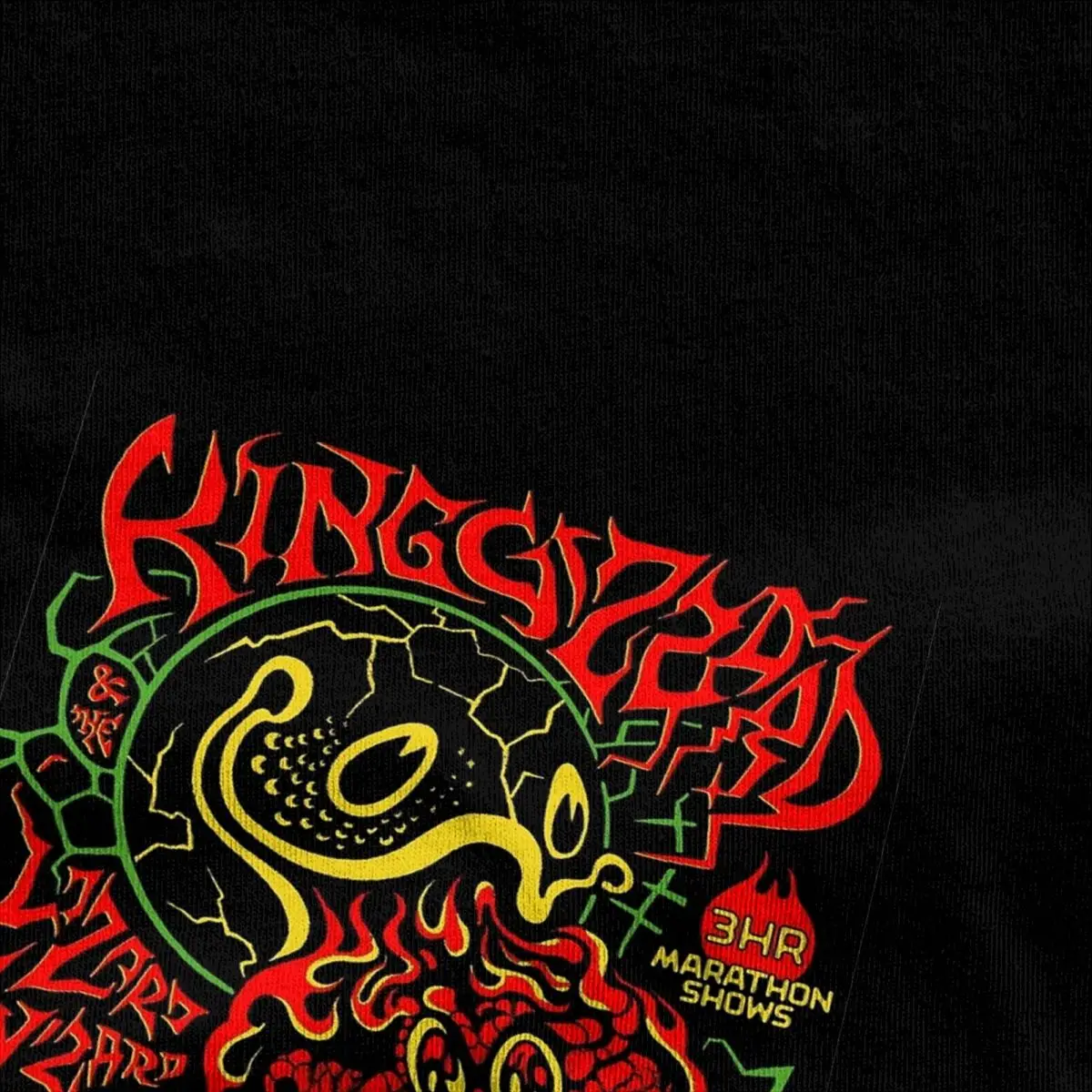 Creative King Gizzard 2024 TOUR USA Rock Band T-Shirts for Men Women Cotton King Gizzard & the Lizard Wizard Tees Shirt Big Size