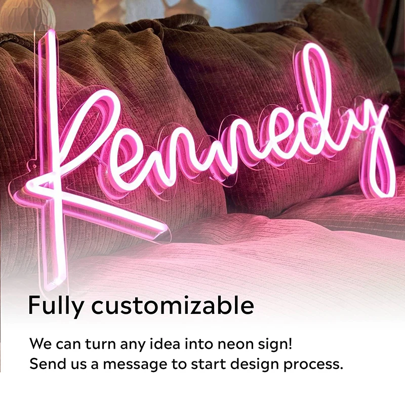 Angle Wings Neon Sign for Home Bar Pub Wall Decor Led Neon Light Wedding Party Bedroom Decoration Custom Handmade Neon Signs