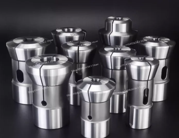 Type 28 Round Bore Collet Chuck | Spring Steel Spindle Lathe Chuck for Precision Machining