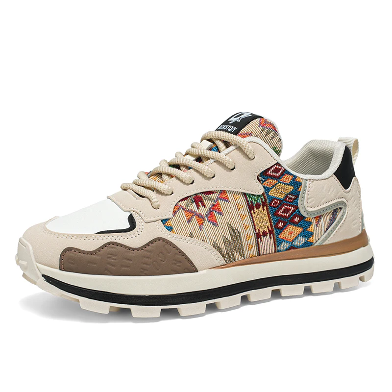 

Мужская дышащая повседневная спортивная обувь для бега, нескользящие удобные молодежные лоферы, обувь на вулканизированной толстой подошве, увеличивающая рост