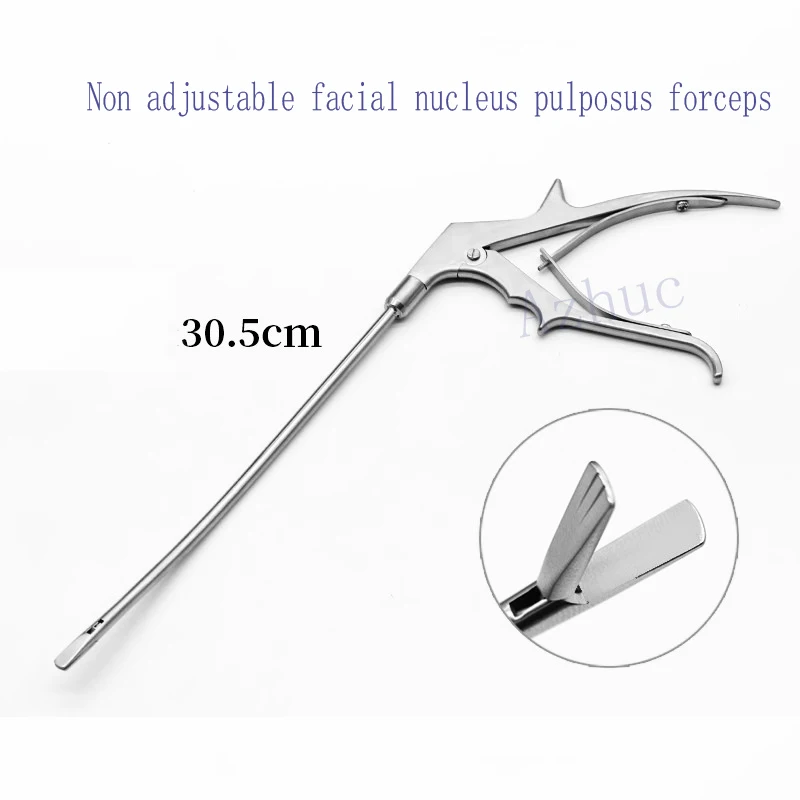 ปืนสแตนเลสประเภท Nucleus Pulposus Forceps Facial Stripping Scoop ผิวแยกผ่าตัดพลาสติก Facial Stripping Gun Fo