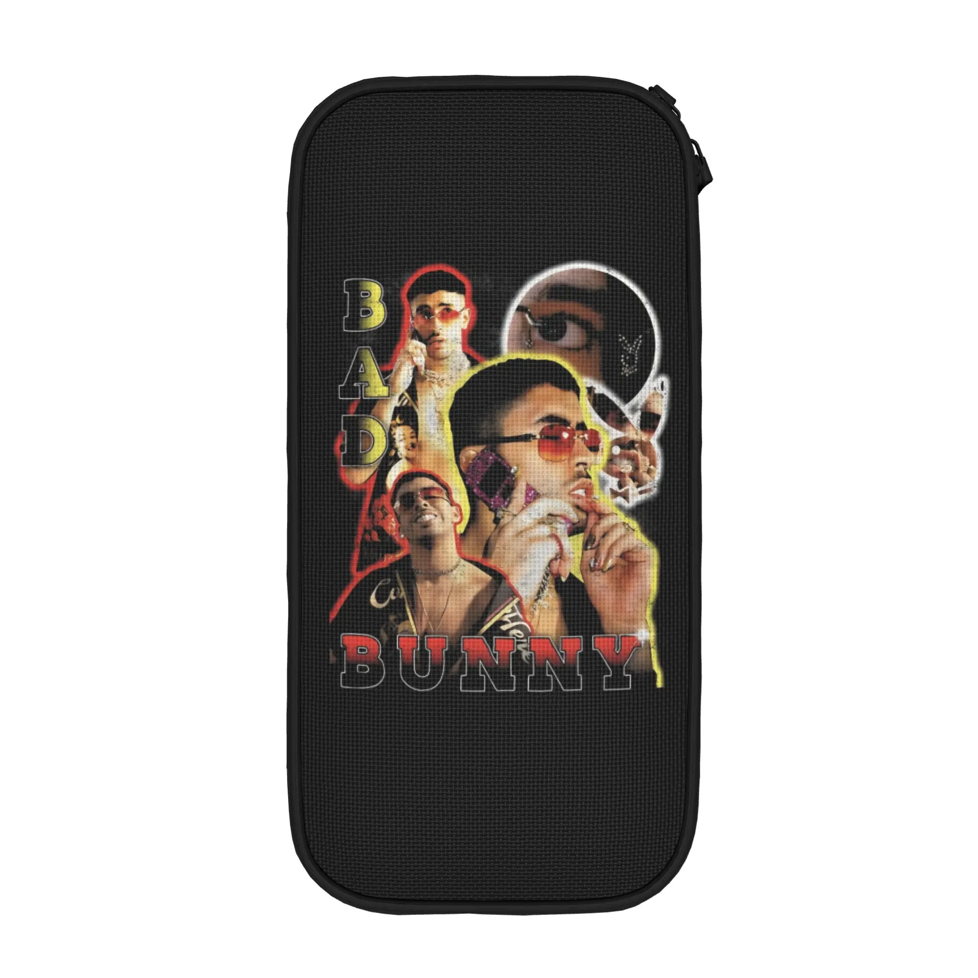 

Пенал Singer Bad Bunny, милый пенал-косметичка для девочек и мальчиков, большая сумка для хранения школьных принадлежностей, пенал на молнии