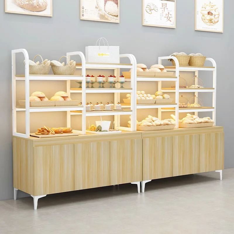 Acrylic display case for bakery for cake and bread display