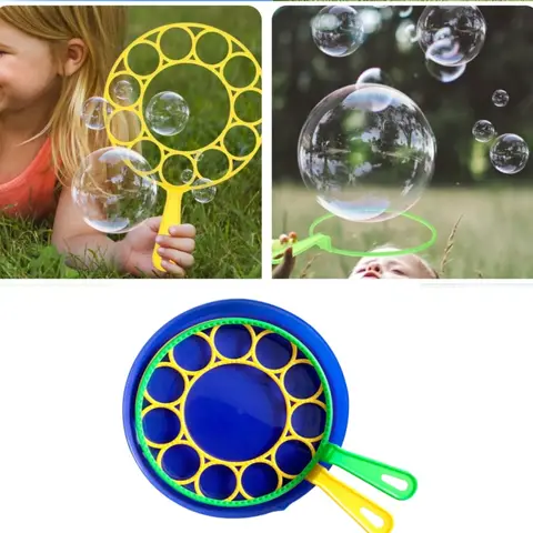 A Set Bubble Machine Blowing Bubble Plate Navy Blue Soap For Children Funny Gift Big Dish Bubble Set Blower Maker Bubble Outdoor