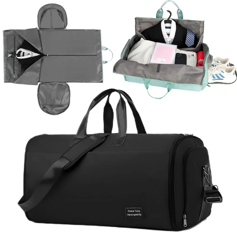 Nuevo bolso de viaje para equipaje de mano, Bolsa de lona plegable para almacenamiento de ropa, Maleta impermeable Torba Podróżna, bolso de nailon, viaje Reistas
