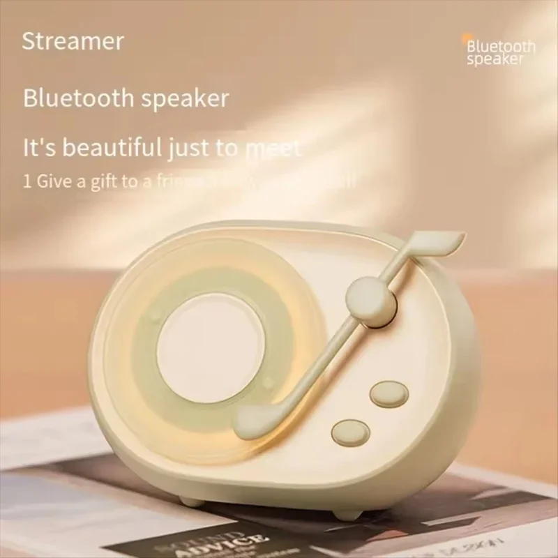 

LK10 Новый продукт Flow Light Беспроводной Bluetooth-динамик Настольный атмосферный светильник Bass Cannon Подходит для девочек на день рождения