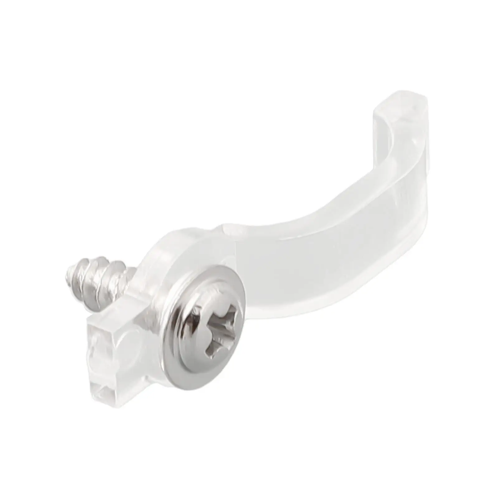 50/100pcs Mounting Brackets Clip Side Fixing Clips For 5050 LED Strip Light Bar With Screws