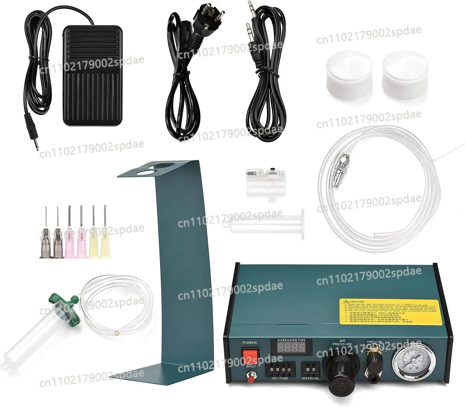 983A Professional Digital Auto Glue Dispenser Solder Paste Liquid Controller 220V Precision Dropper for Soldering Iron