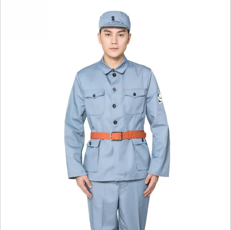 Eight way military uniform Old Time 1930s -1940s Red Army Suit  performance suits liberation army Officer Soldiers Clothing