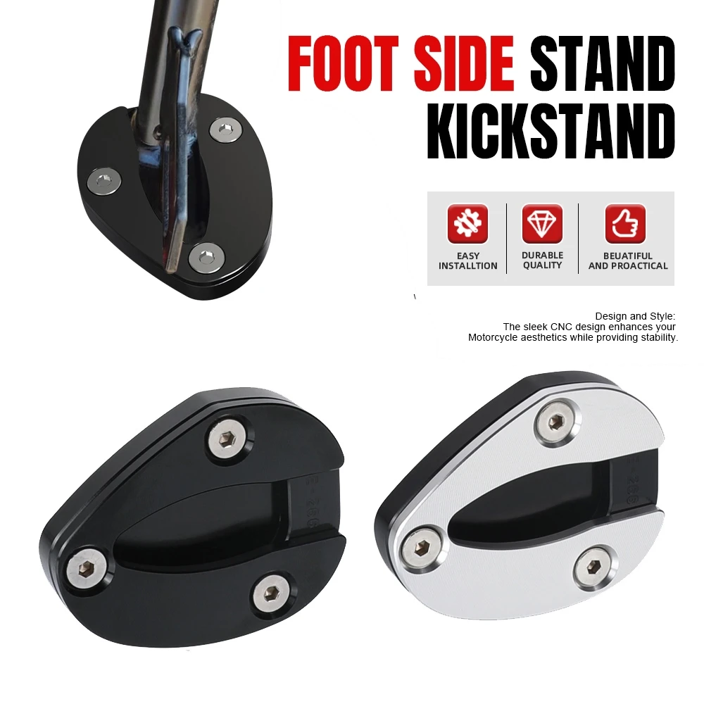 

Motorcycle Accessories Kickstand Foot Side Stand Extension Pad For 990 Superduke 2005-2013 , 1290 Super Duke R GT 2014-2017