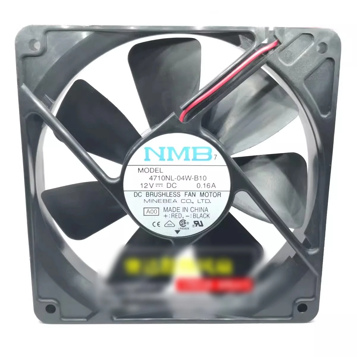 

Free shipping, brand new NMB 4710NL-04W-B10 12025 12V 0.16A double ball silent fan