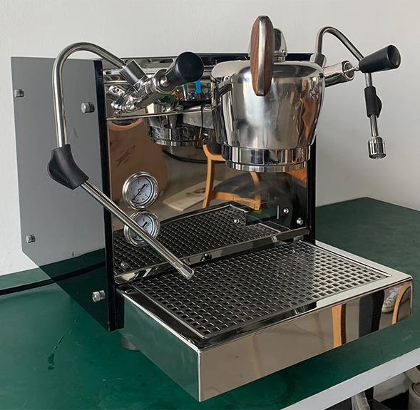 Cafe Italian Single Group Commercial Espresso Coffee Machine Dual Boilers Home Use Coffee Maker