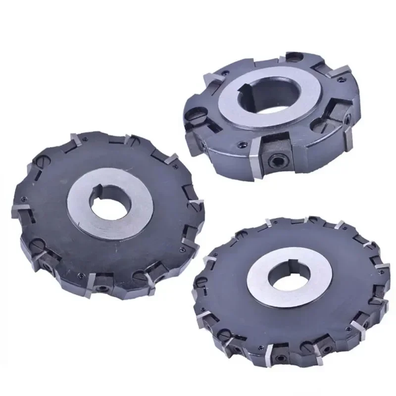 Two Sides CNC Face Milling Cutter Disc 100 125 160 200 250 315mm Indexable Slot Grooving Mills Dies