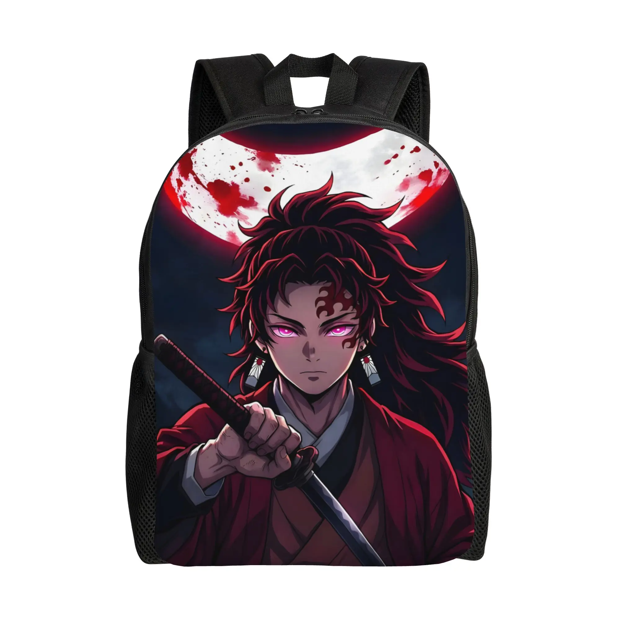 1Piece Backpack Tsugikuni Yoriichi New School Year Handbag Office Work  Demon Slayer Anime Back To School Gift New Term Starts