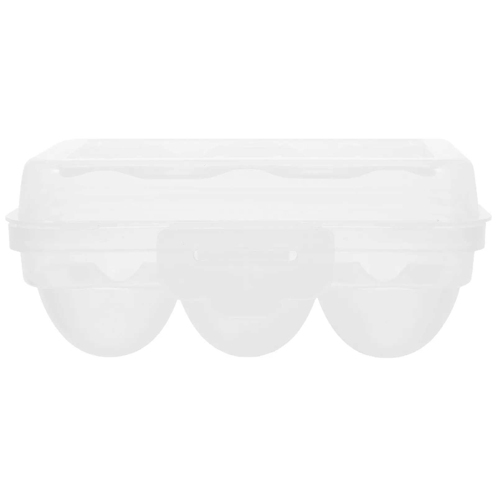 Reusable Flat Egg Storage Container Shockproof Portable for Camping Picnic Outdoor Travel Anti-Breakage Freshness Preserving