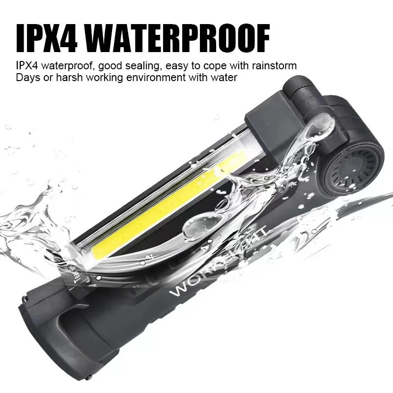 

Professional LED Auto Repair Light-Ultra Bright Magnetic USB Work Light withRed Emergency Mode for Mechanics&Outdoor Emergencies