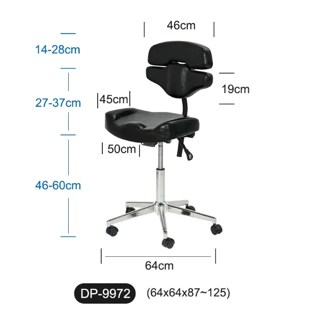1pcs Professional Multi Functional Lifting Chair Tattoo Shop Specific Hairdressing Chair Beauty on Wheels Cabeceros