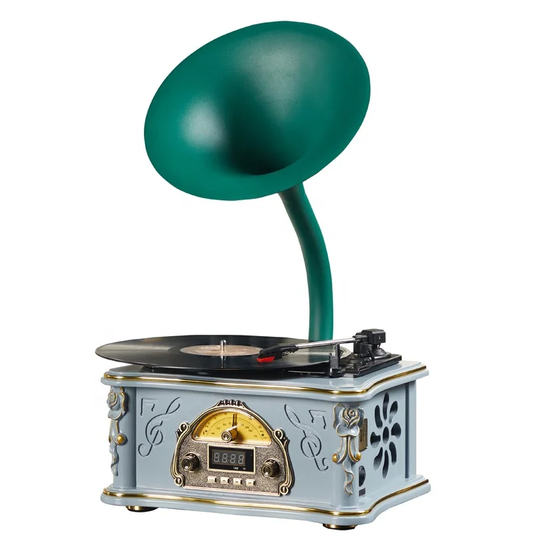 

MINI Old Antique Design Decorative Gramophone