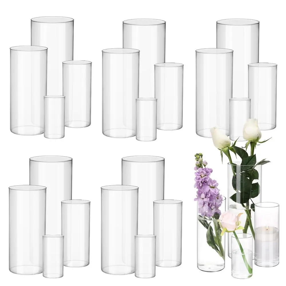 24Pcs Clear Glass C…
