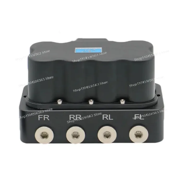 Bluetooth wireless control for pneumatic suspension distribution - quad-channel quad-valve group with electromagnetic control