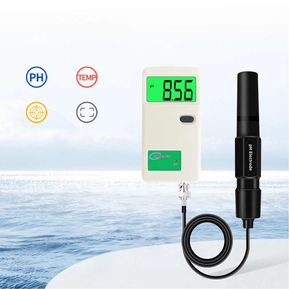 PH-3012 Portable PH Meter LCD Display Water Quality Acidity Tester Monitor On-line Detector for Aquarium Pool Biology Chemical