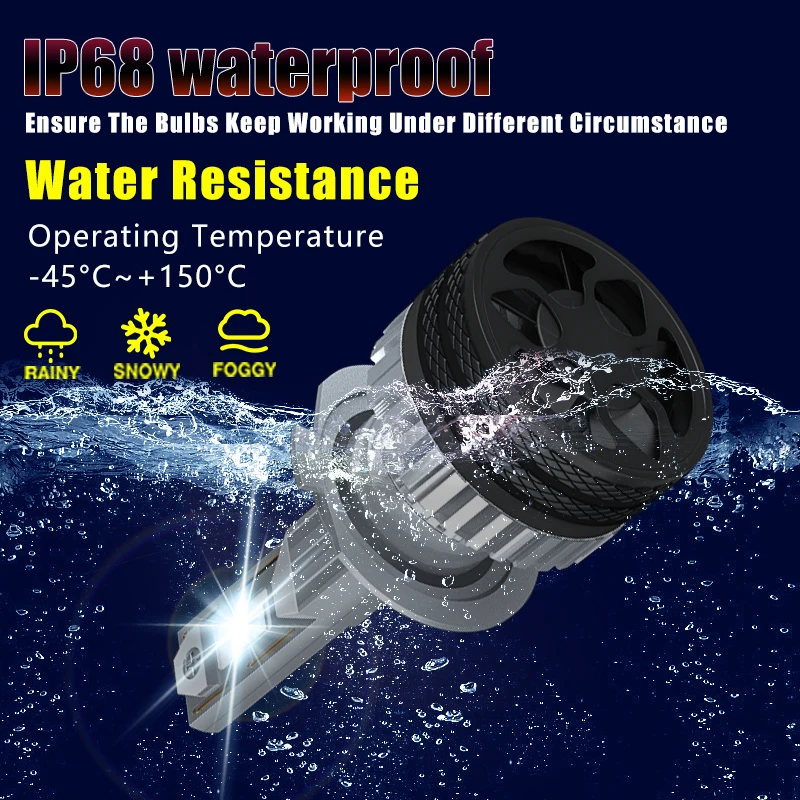 Carsnake H7 LED Canbus No Error 190W 6000K 70000Lm H1 H4 H8 H9 H11 Car Headlight Bulbs 9005 HB3 9006 HB4 9012 HIR2 Auto Lamps