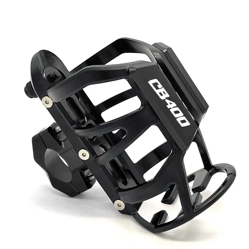 For HONDA CB400X CB400F CB400SF Moto Water Cup Beverage Coffee Drink Bottle Holder Sdand Mount CNC Motorcycle Accessories