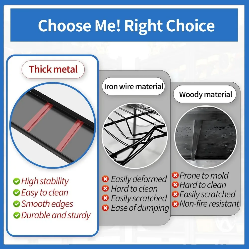 أرفف تخزين معدنية قابلة للتعديل مكونة من 6 طبقات للطابق السفلي والمساحات التجارية والمستودعات - سعة 3500 رطلاً
