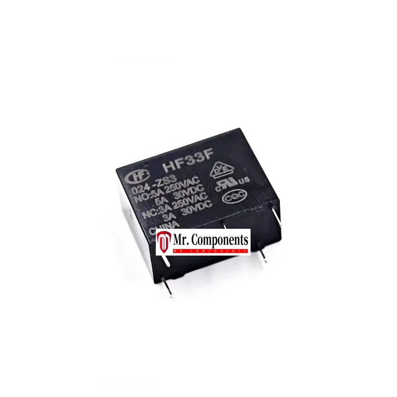 1PCS HF-JZC-33F 005 012 024-HS3 ZS3 ZST relay 5V1V24V 4-pin 5-pin 5A HF33F-012-HS3 HF33F-024-HS3 HF33F-012-ZST HF33F-005-ZST New