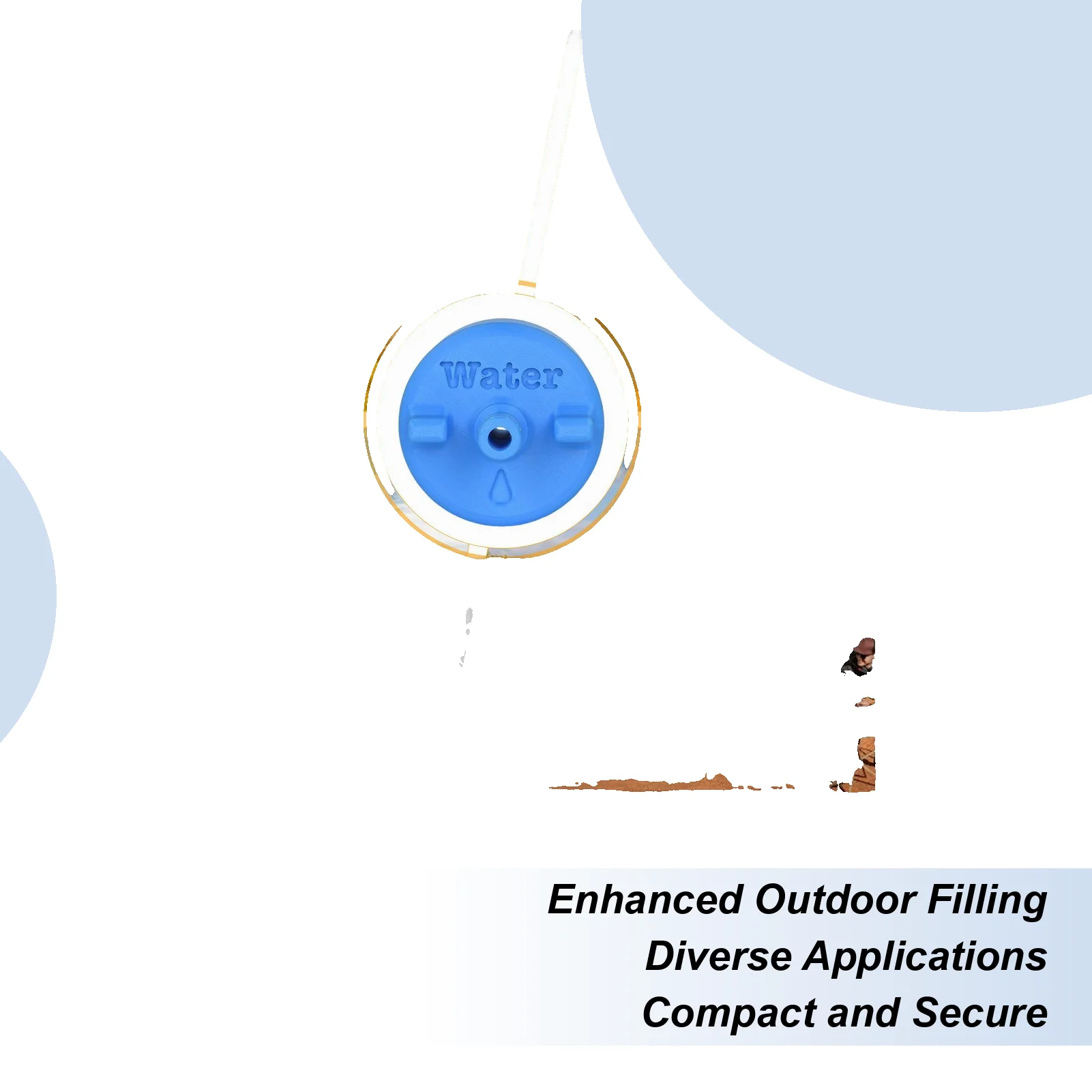 

Входное отверстие для городской воды на колесах, соединение шланга для городской воды, впускной фланец, адаптер для быстрого подключения, фитинги для прицепа для поездок на дорогу, кемпинга