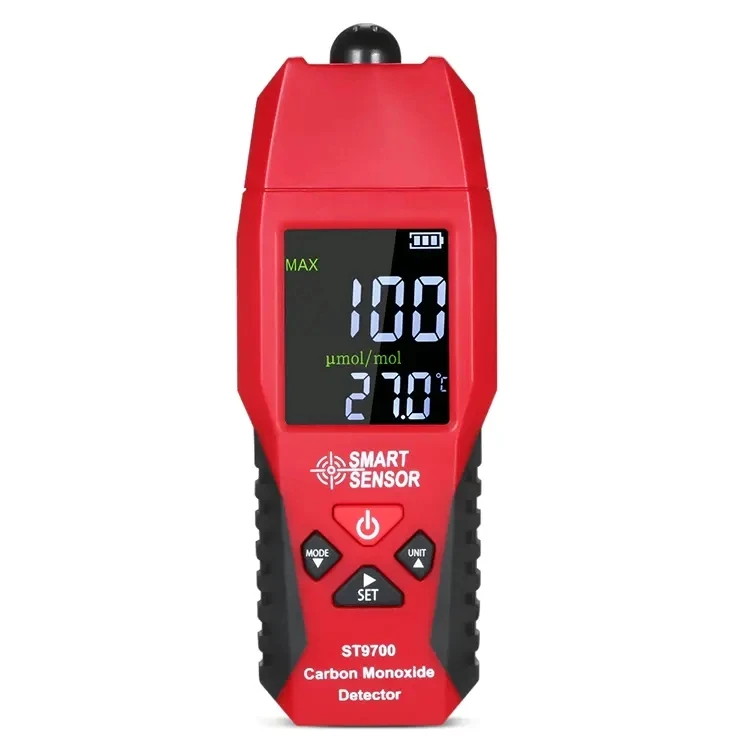 Détecteur de gaz intelligent portable, alarme de fuite de monoxyde, CO, ST9700