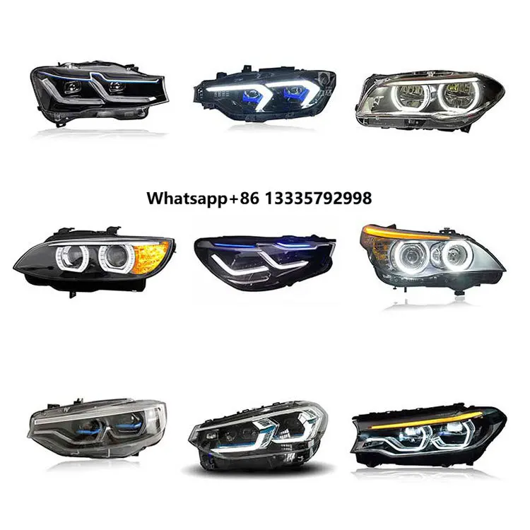 

Car Lights for BMW F30 LED Headlight Projector Lens 2013-2018 F35 3 Series 320i 325i DRL Angel Eye Automotive Accessories