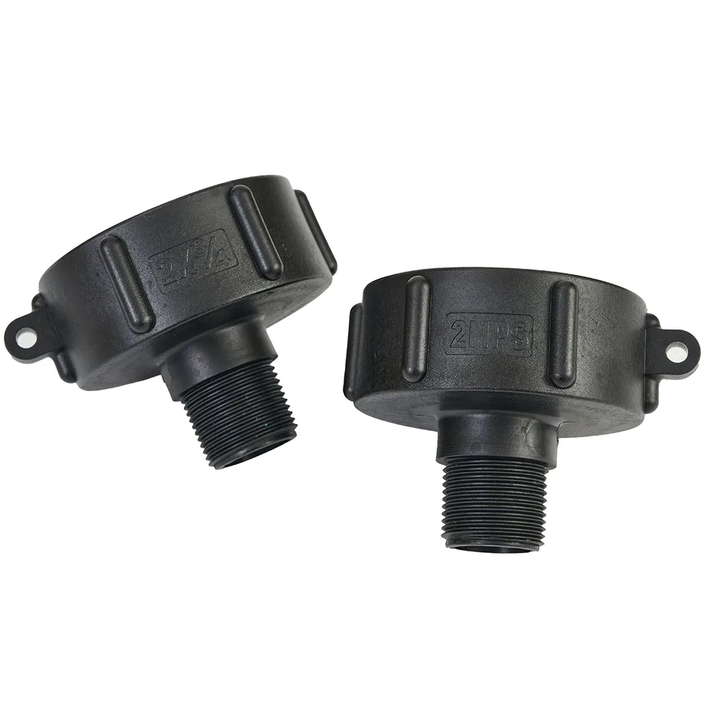 

IBC Tote Tank Adapter for Garden Hose 2 Pcs Connector Set Suitable for Various Scenarios with Simple Installation
