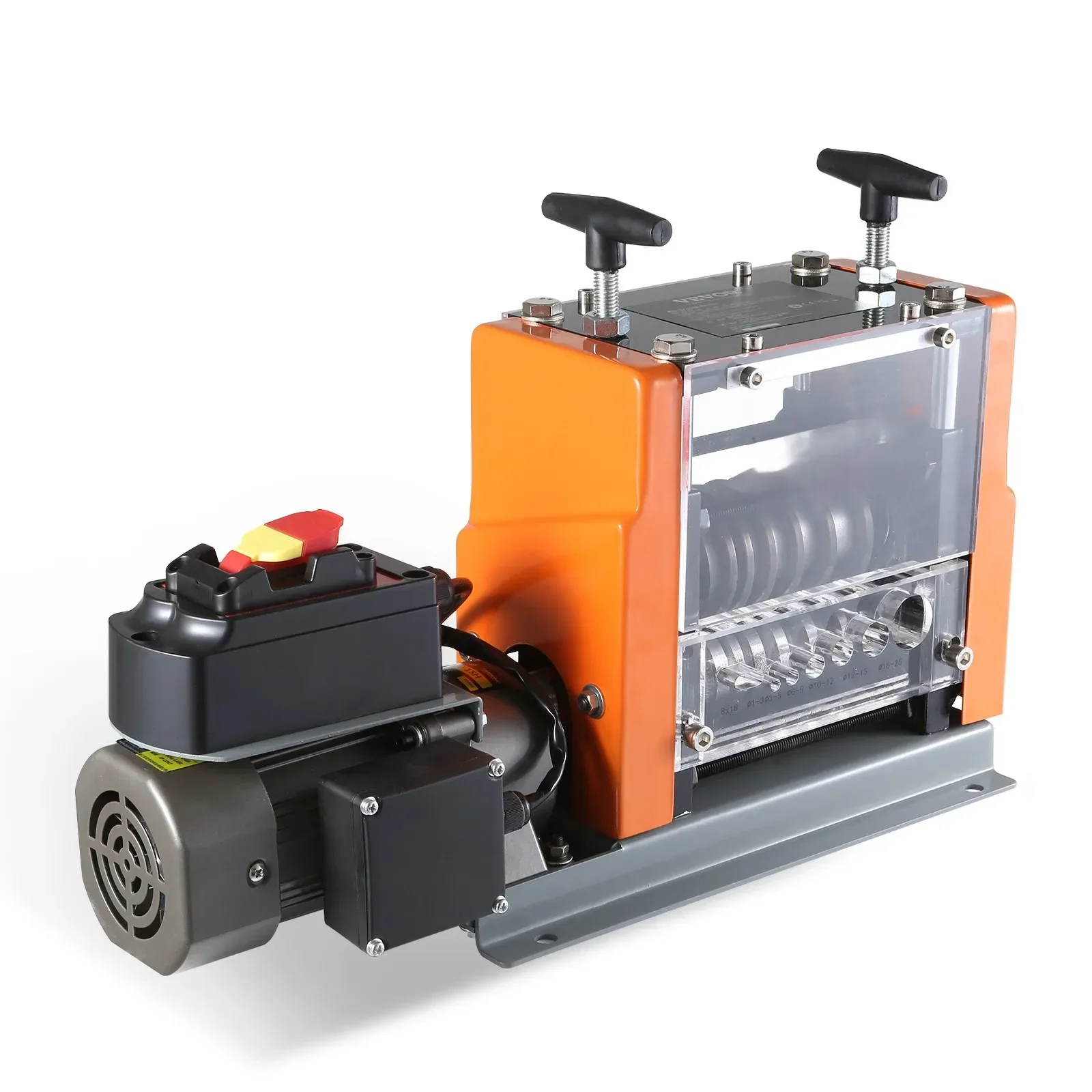 Electric stripping machine 60W 1.5-25 mm visible stripping depth 6 rounds + 1 flat groove scrap copper recovery