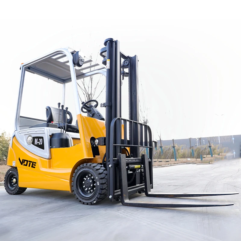 High Quality Electric Forklift 1Ton 1.5Ton 2Ton 3Ton CE IOS Certification Warehouse Use Farm Battery Forklift Truck