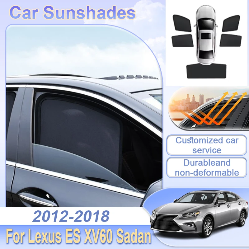 

Accessories For Lexus ES XV60 2012 2013 2014 2015 2016 2017 2018 Magnetic Car Sun Shades Curtains Sunshade Shading Visor Part