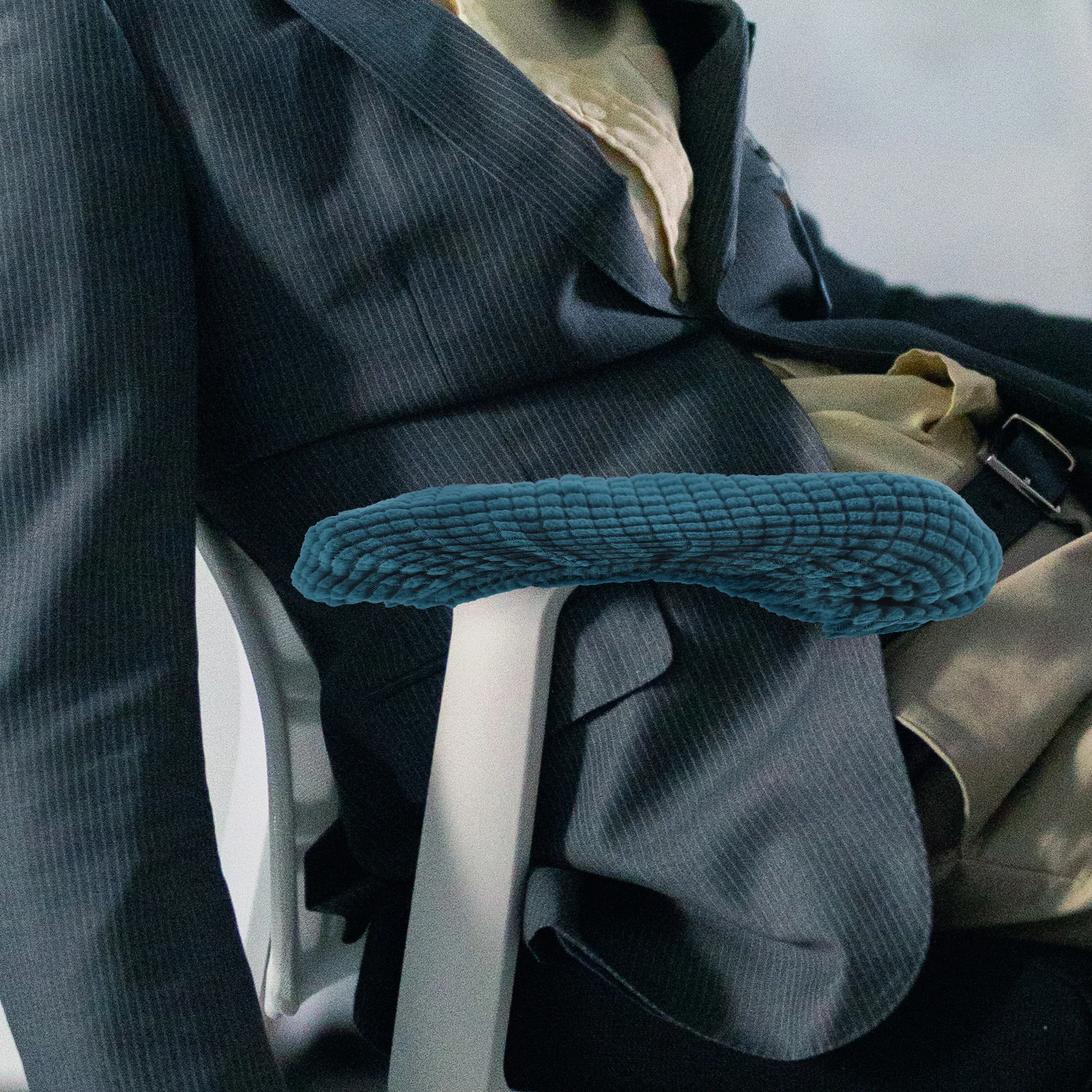 

2Pcs Elastic Office Chair Armrest Covers Detachable Arm Rest Sleeves Comfortable Soft Chair Handle Pads Arm Protector