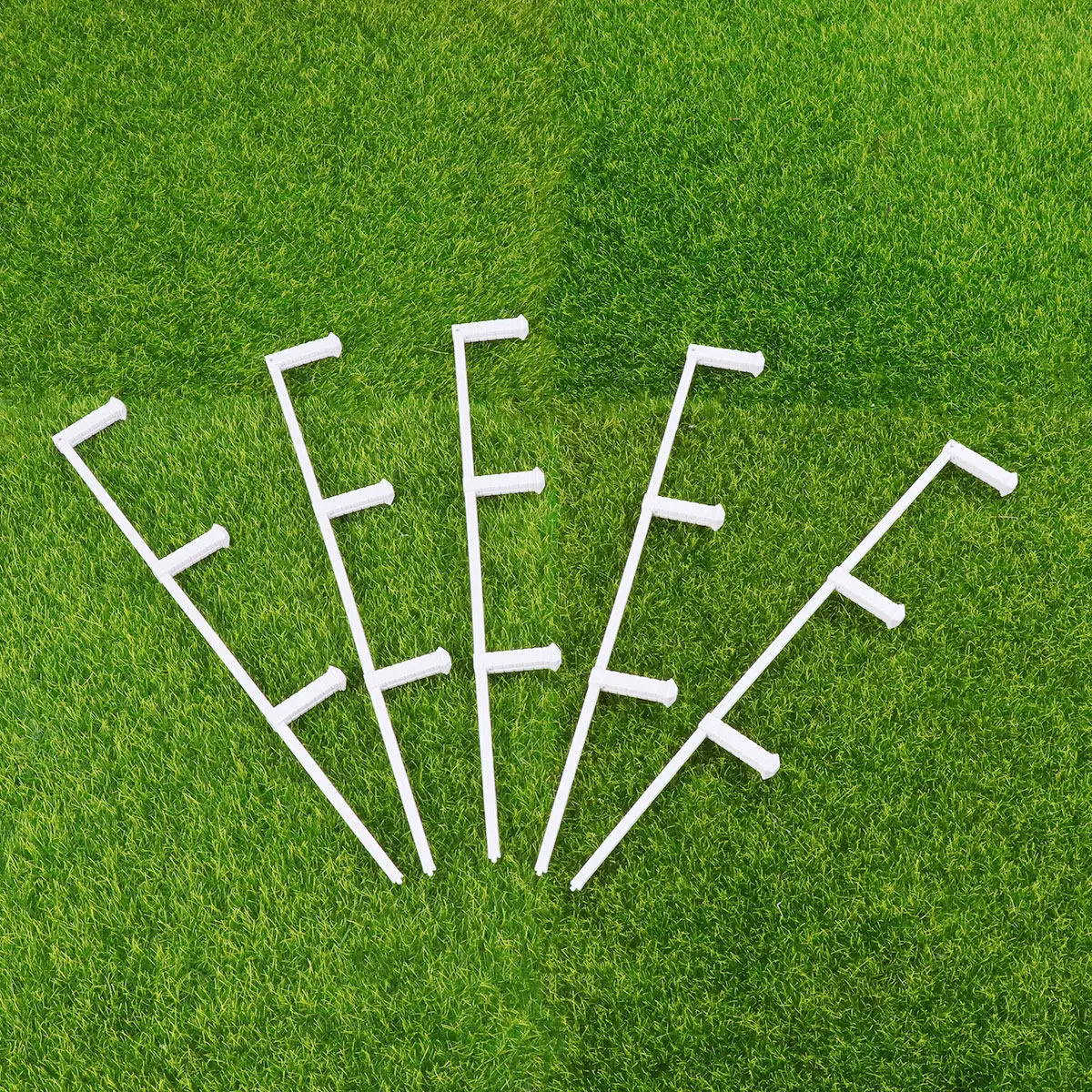 

1M Simple Plastic Decorative Fence for Courtyard Garden Sand Table DIY Microscenery Realistic Shape Fine Craftsmanship Landscape