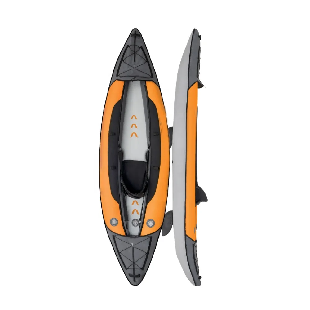 

Inflatable Fishing Kayak Set, Multi-Use Water Sport Boat 2025
