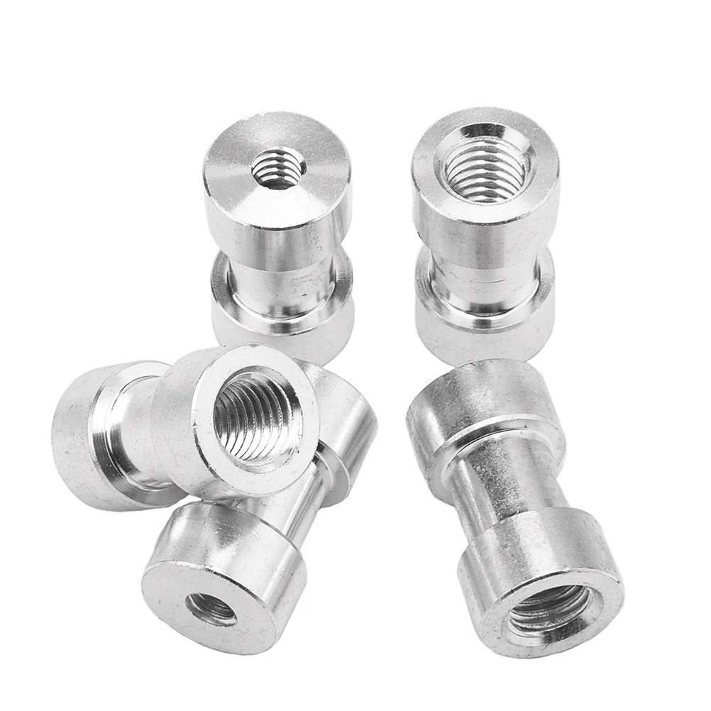 

Adapter Nut Set 1/4 to 3/8 Screw Metal Converter Mount Thread Silver Camera Threaded