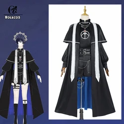 ROLECOS Game Genshin Impact Scaramouche Fanart Cosplay Costume Scaramouche Fanart Role Play Halloween Men Uniform Outfit Fullset