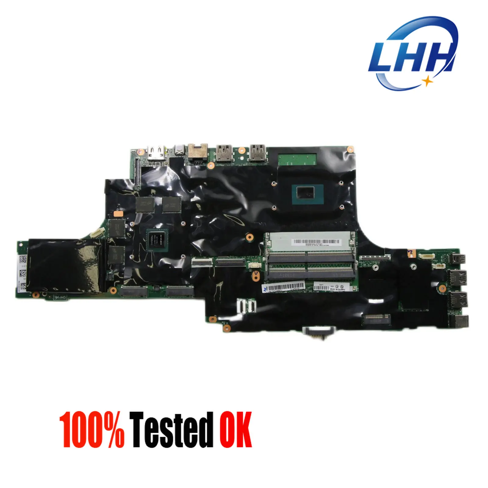 

NM-A451 Mainboard for Lenovo ThinkPad P50 Laptop Motherboard with CPU I7-6700HQ I7-6820HQ E3-1505 GPU M1000M M2000M 100% Work