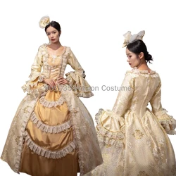 Women's Victorian Rococo Elegant Lolita Dance Party Dress 18th Century Medieval Marie Antoinette Dresses Vestido