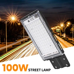 100W 50W Street Lamp Flood Light LED Outdoor Lighting Waterproof Wall Lamp 220V Spotlight LED Street Lights For Country House