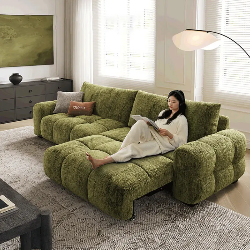 

Italian Armrest Electric Sofa Fabric Design Luxury Apartments Lazy Living Room Sofas Luxury 3 Seater Divano Moderno Furniture