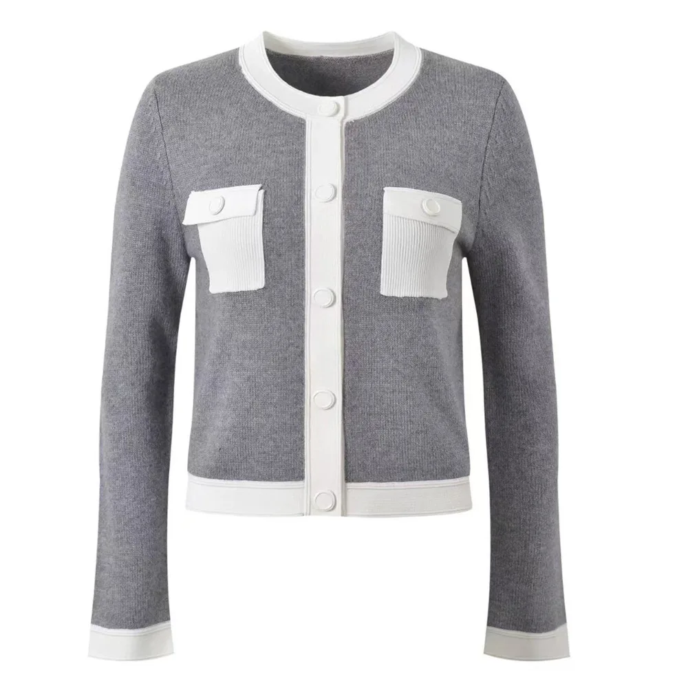 เสื้อคาร์ดิแกนไหมพรมถักทรงยาว สีสันสดใส สไตล์แฟชั่นต้นฤดูใบไม้ผลิ สำหรับผู้หญิง คุณภาพพรีเมียม