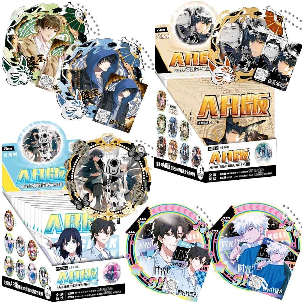 

Anime Game 75mm Badge Collection Popular Characters High Quality 3D Relief Art Brooch Accessories for Cosplay Friends Fun Gifts