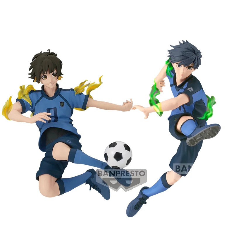 Bandai Original Banpresto Anime Blue Lock Bachira Meguru Yisagi Yoichi Action Figure Collectible Model Toy Doll Statue boy Gift